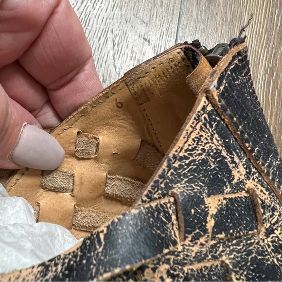 BED STU las cruces-teak rustic in black SZ 6 - Picture 6 of 9